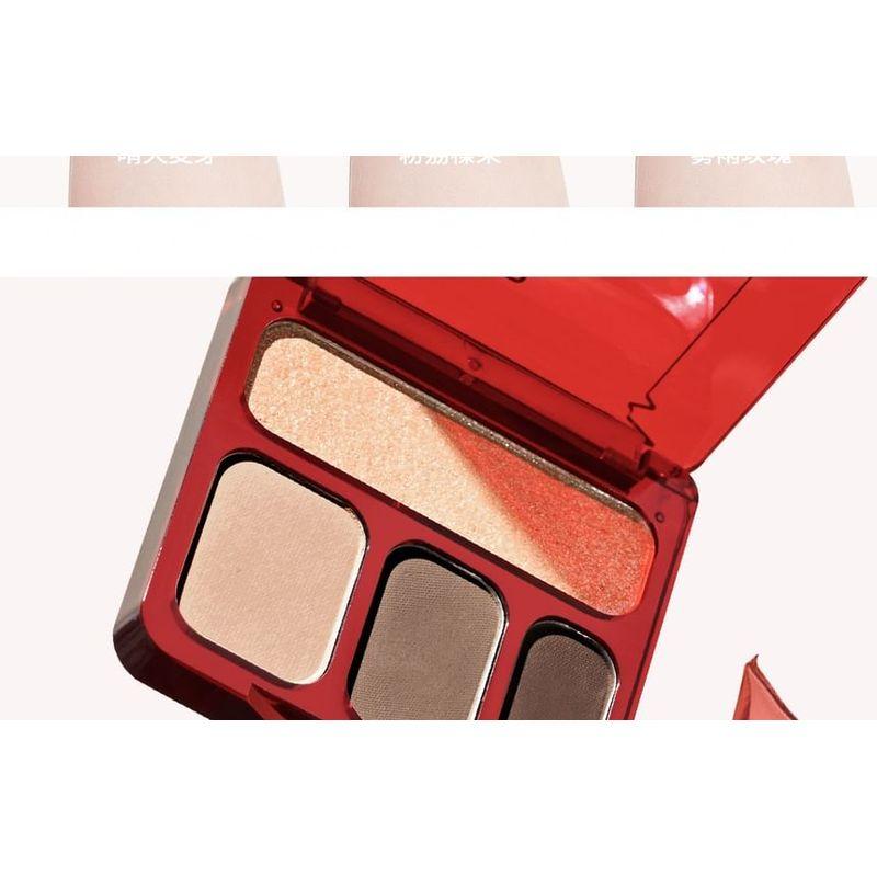 CCSHEER - Let It Be 4-Color Eyeshadow Palette - 3 Types