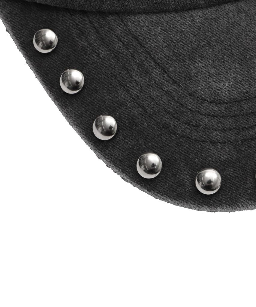 WEGO Pigment Stud Korean Street Size Brown Cap, Style, Gift, Women's, F,