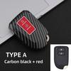 New Abs Carbon Auto Key Fob Case Fit For Toyota Vios Yaris 2013 2014 Yaris L Hiace Key Fob Cover Protective Cover