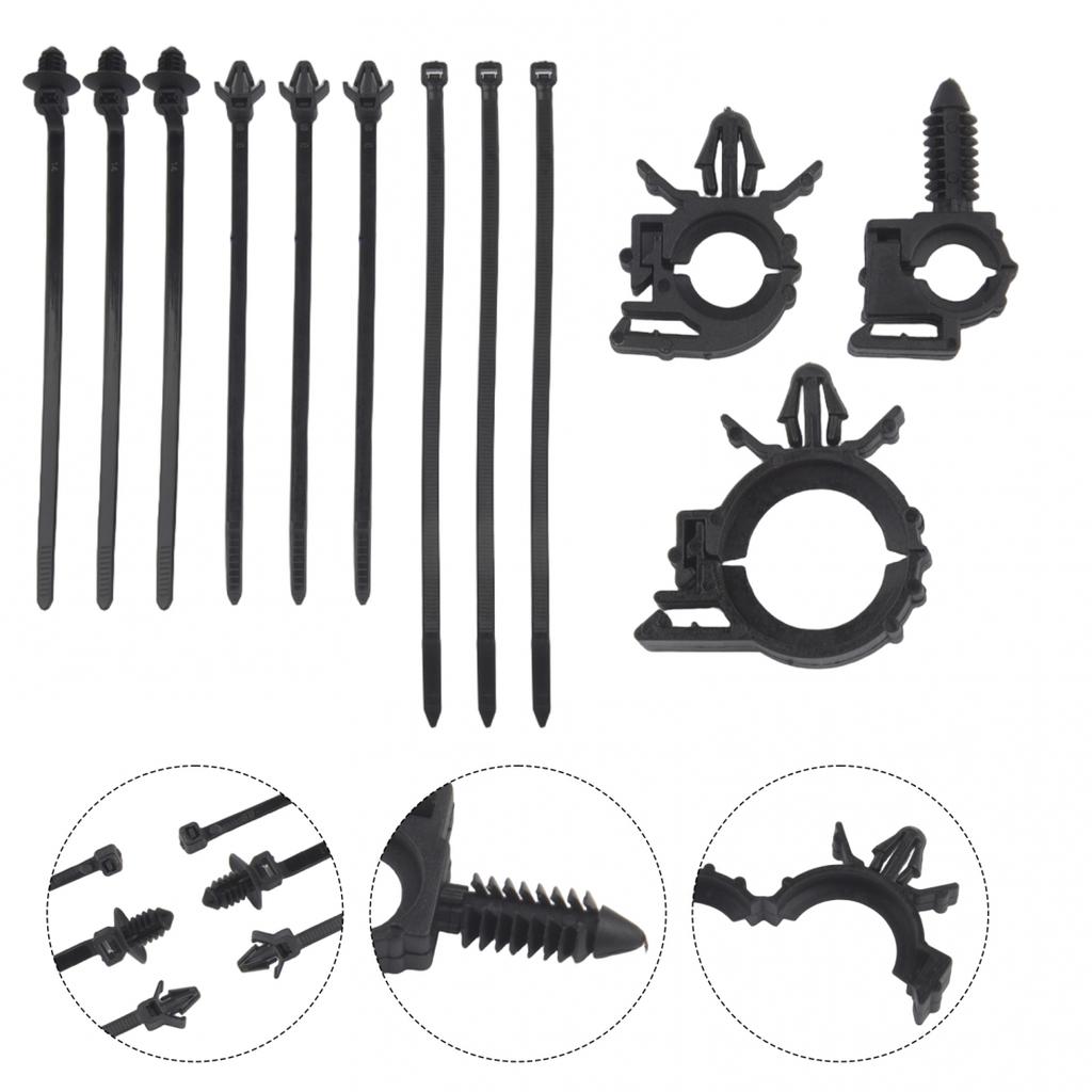 Car Wiring Solutions 150 Pcs Push Mount Clip Set for Effective Cable Routing