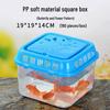 Clear Plastic Fish Tank with Sunning Platform - Available in Large, Medium, Small; Perfect for Goldfish or Turtles.