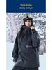 Unisex Windproof Waterproof Ski Suit – Warm, Loose-Fit, Plus Size Skiwear for Couples