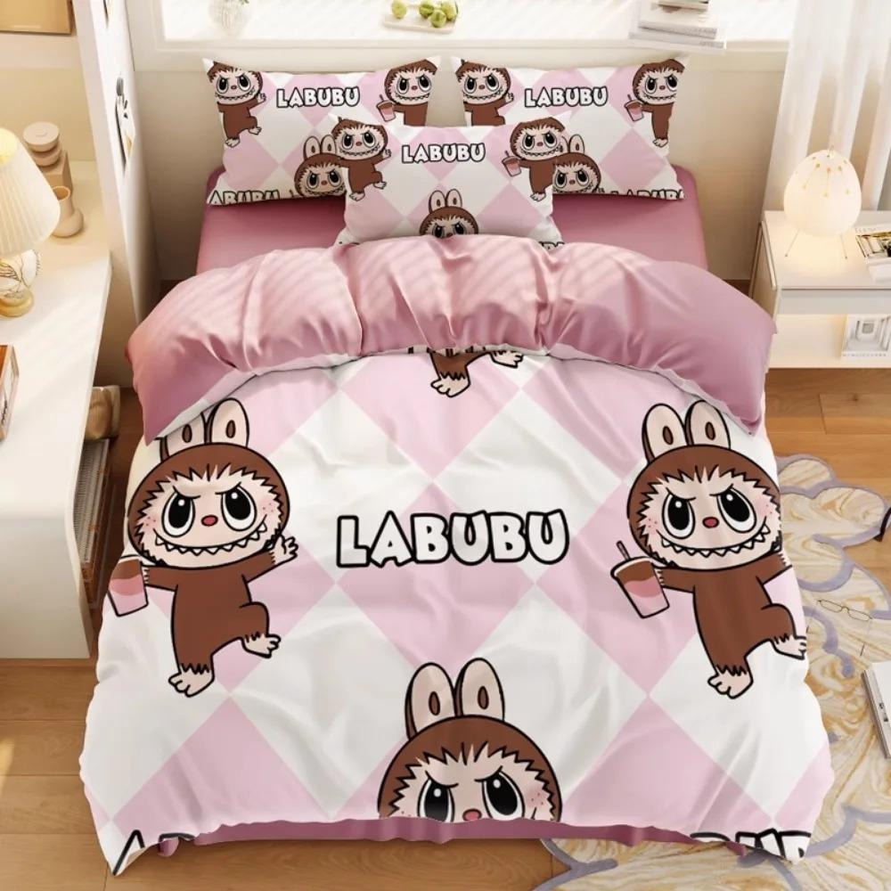 Cartoon Bubu Bedding Bedroom Set,Children'S Gift Teenagers Adulte Microfibre Double Bed Single/Double/Queen/King