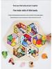3D Animal & Fruit Theme Puzzle Blocks for Early Education - Creative Jigsaw for Kindergarten & Baby Learning