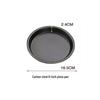 Black Carbon Steel Deep Dish Pizza Pan