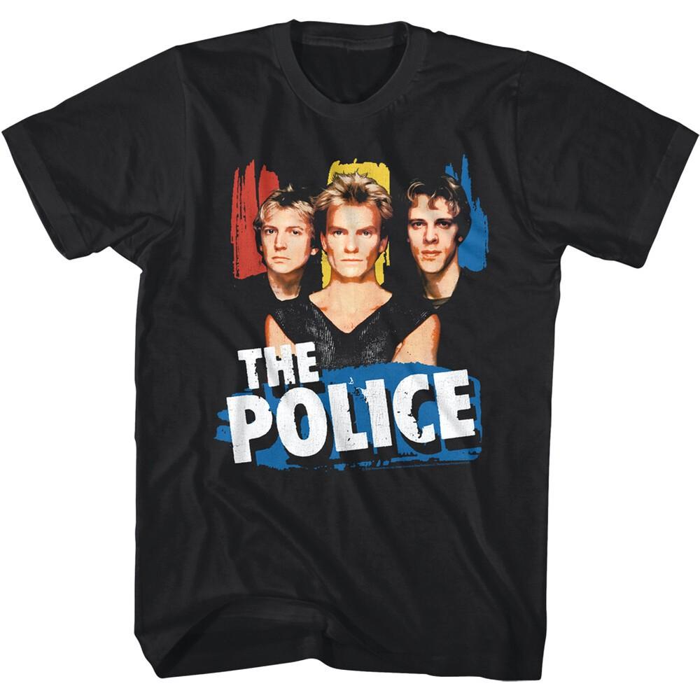 Sting & The Police Greatest Hits Album Cover Mens T Shirt Rock Band Unisex T-Shirt XXXXL