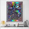 Disney Diamond Painting Witch Colorful Tarot Style Art Illustration Cross Stitch Hanging Printed Puzzle Mosaic Embroidery Home Decor 5D DIY Art New
