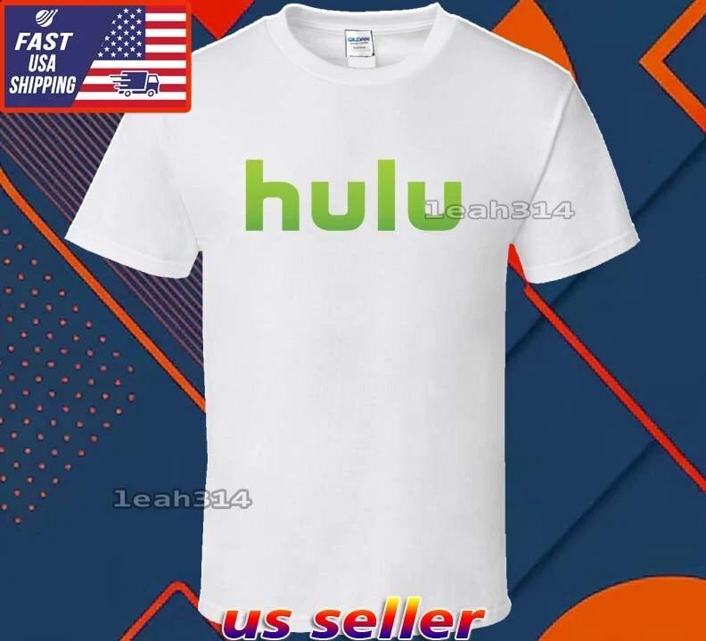 Nowa koszulka T-shirt z logo Hulu Zabawny amerykański USA Unisex Rozmiar S-5XL