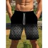 Cotton Blend Mens Underwear Boxers Shorts Male Casual Sleepwear Underpants Plaid Loose Comfortable Homewear Sleeping Short Pants