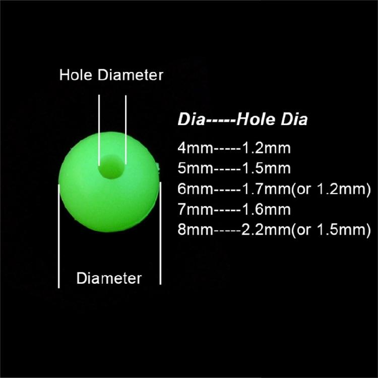 375Pcs Night Glow Fishing Soft Beads Sea Fishing Lures Baits Eggs Floating Fishing Tackles Tool Fishing Accessories