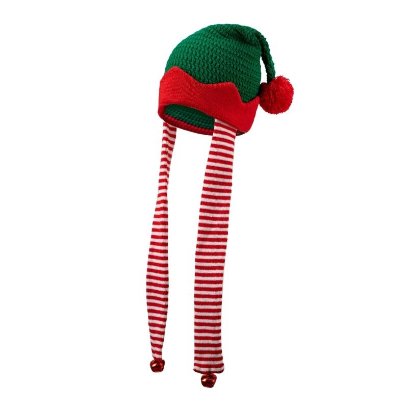 

Reusable Acrylic Elf Legs Stocking Hats Foldable Travel Friendly Head Cover For Festives Occasion