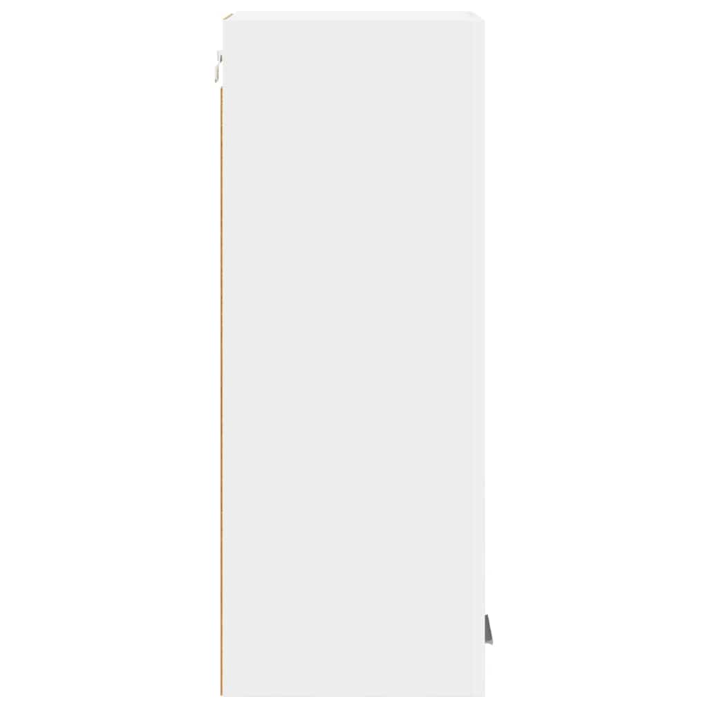 Hanging Cabinet with Storage White 30 x 31 x 80 cm Engineered Wood