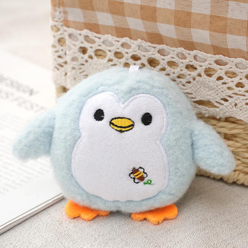 Niedlicher Pinguin Plüsch Schlüsselanhänger Accessoire Flauschiges Stofftier Taschenanhänger