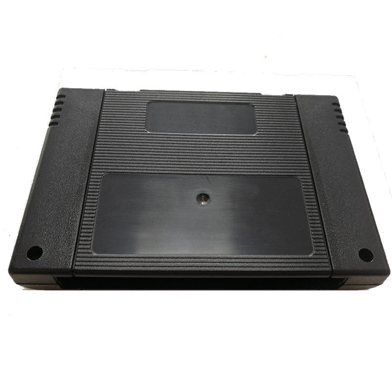 For Black Shell Case for SNES Game Cartridges - Japanese/European Version with 2 Screws Screw