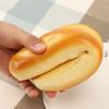 Soft Lifelike Simulation Food Cake Shop Bakery Realistic Artificial Bread Model Fake Bread 27cm Long Cake Model Window Display