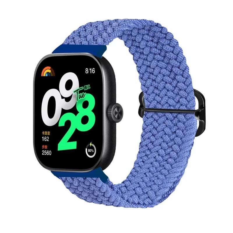 Nylon Strap For Xiaomi Mi Band 7 9 8 Pro Elastic adjustable Braided solo loop Replacement belt Bracelet Correa Redmi watch 4 5 6