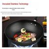 Supor Cast Iron Wok with Standing Lid