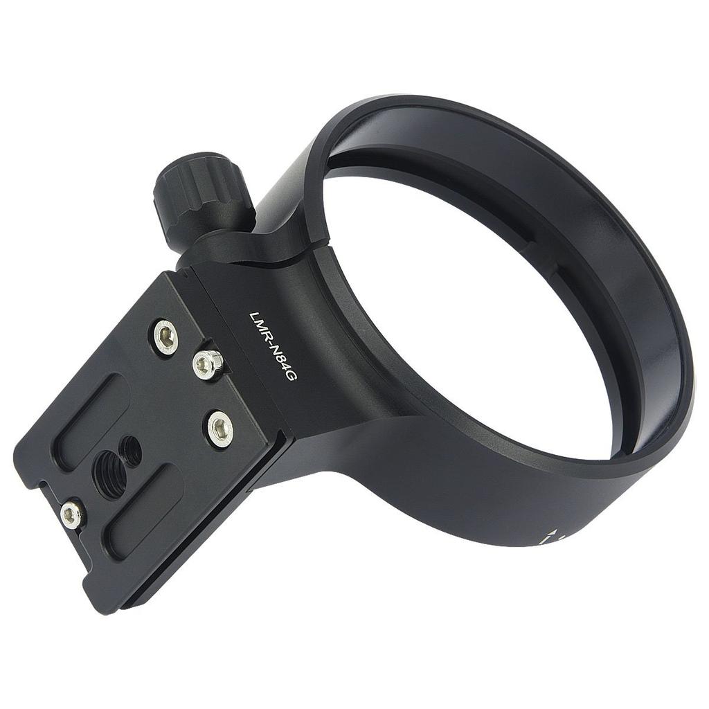 Haoge Tripod Mount Ring for Nikon AFS NIKKOR ED VR Super Telephoto Zoom Plate Head Compatible LMR-N84G AF-S 80-400mm f/4.5-5.6G Lens, Arca-Swiss