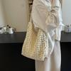 Lace Tote Bag With Magnetic Closure For Casual Daily Use