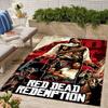 Tapis de sol Design Red Dead Redemption - Antidérapant, Doux et Confortable pour Salon, Chambre, Bureau - Tapis Décoratif Intérieur/Extérieur