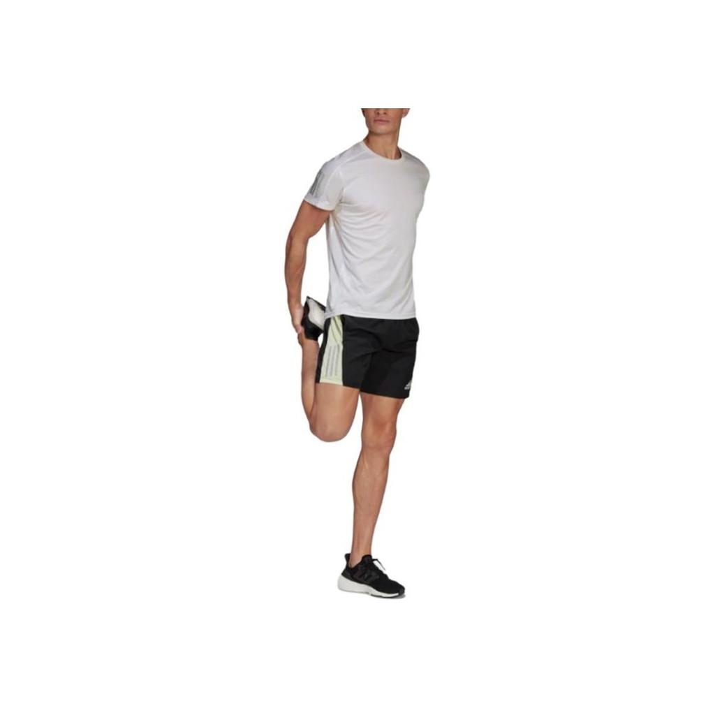 adidas Pantalones Cortos Deportivos Reflectantes con Bloque de Color para Hombre Pantalones Negros HE9259