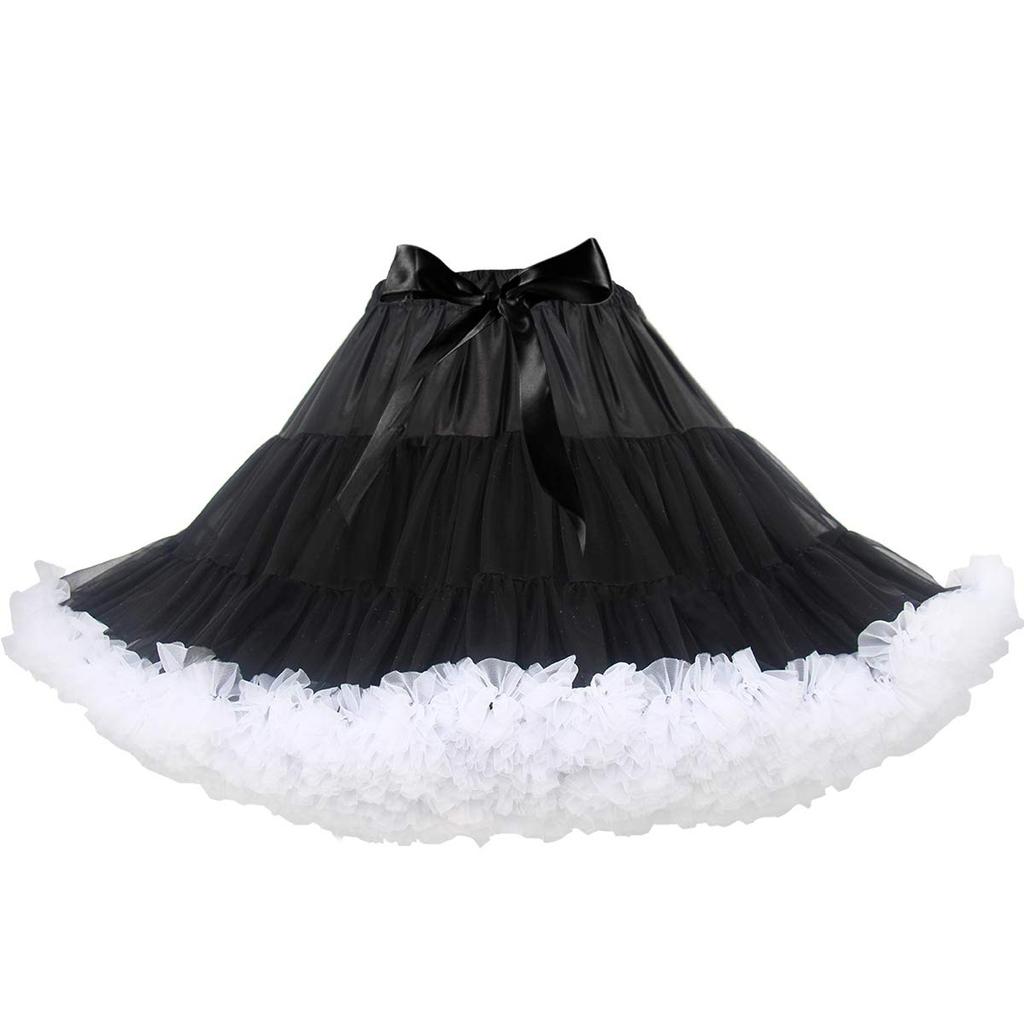 Women Petticoat Underskirt Swing  Princess Skirt Hippy Cosplay Cute New