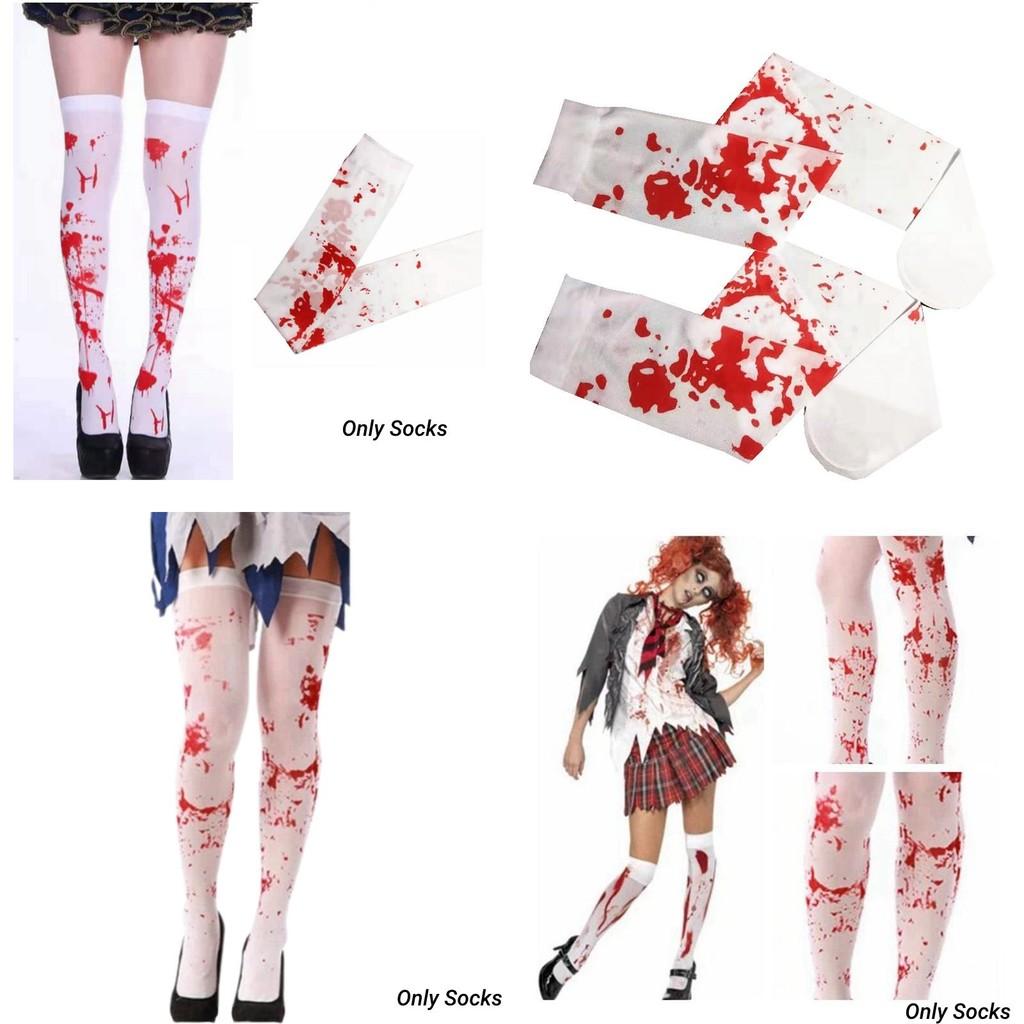 Wholesale Halloween Blood Stockings Easter Zombie Bloodstain Pantyhose