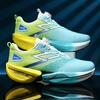 Men Women Running Shoes Outdoor Cushioned Sneakers Lightweight Jogging Shoes Couples Breathable Anti-slip Fitness Walking Shoes