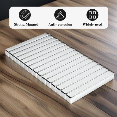 40x5x5mm Block Refrigerator Magnets Imanes Para Manualidades for Refrigerator, Office, DIY