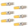 6PCS Compact 220V G9 LED Lights 5W COB LED Replacement Bulb 3000K 6500K LED Lamp Bulb Table Lamp