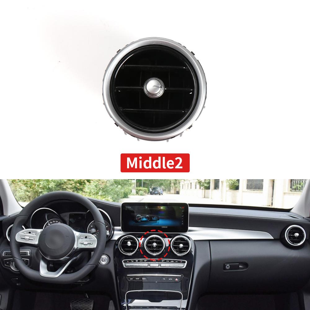 Für Benz GLC C Klasse W205 Auto Front Dashboard Zentrale Klimaanlage AC Vent Grille Komplette Montage Für Mercedes W205