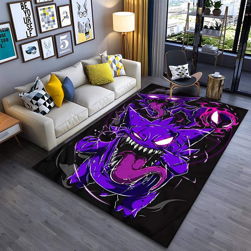 

Cartoon Character Rug with Unique Style Suitable for use as an anti-slip game mat for living room and bedroom sofas 40x60cm( 15x23in )