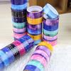 5 Stück Sternenhimmel Washi PVC Rolle DIY Deko Scrapbooking Aufkleber Masking Tape Klebeband