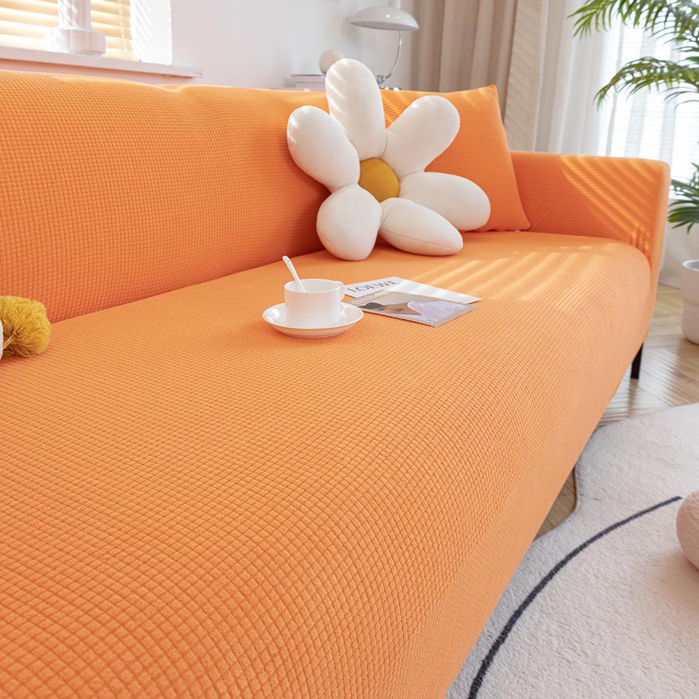 New All Season Elastic Cover with Corn Down Sofa Cover for Lazy People  Anti Cat Scratch