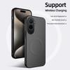 Compatible with Xiaomi POCO M7-4G: Carbon Fiber Leather Texture, Full Coverage, Lens Protection, Anti-Drop, MagSafe Magnetic Suction Case.