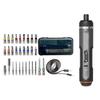 Mini Cordless Power Screwdriver 7 Adjustable Torques Setting Built In Battery Magnetic Tip For DIY Projects