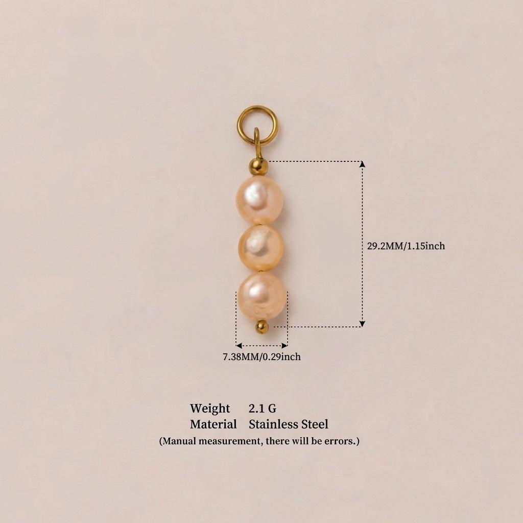 Pendentif Transfrontalier en Acier Inoxydable Or 18K: Série Personnalisée DIY pour Femmes
