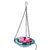 Hanging Bird Bath with Solar Fountain Pump Multi Functional Basin Solar Powered Water Fountain Pump