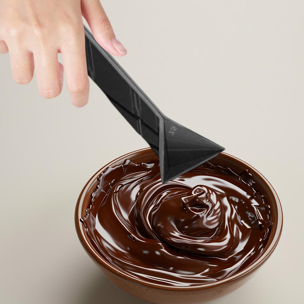 3-in-1 Measuring Spoons 2 PCS Spoons Polygons Flat Measuring Spoon 6 Different Sizes Folds Flat Scoop Folding Flat Cutlery Spoon