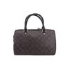 Coach Rowan 27 Classic Monogram Zip Closure Ski Patch Decor Canvas And Leather Shoulder Crossbody Tote Bag Large Women handbags Dark-Brown CE592-IMOSN
