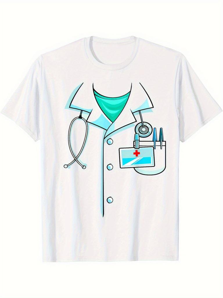 Men Cotton T Shirt Short Sleeve Casual Round Neck Solid Color Basic Tee Top Summer Breathable Comfortable Daily Wear Clothing