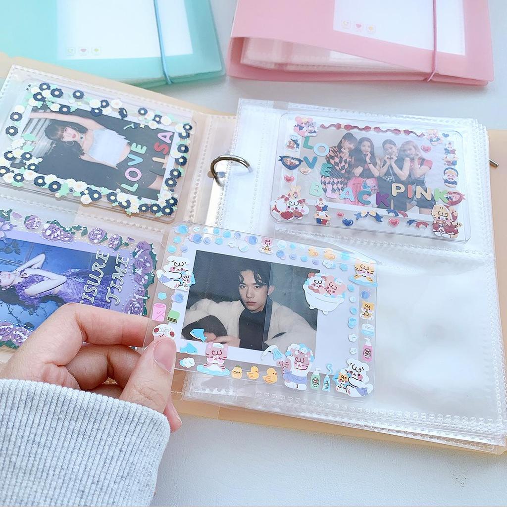 Korean Style Transparent Card Holder & Photo Album Binder