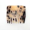 Fashionable leopard print without damaging hair, hair comb with reverse insertion - retro style, suitable for daily use