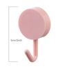 5pcs Hooks Strong Self Adhesive Wall Hanging Hook Kitchen Creative Cute Hooks Traceless Punch-free Door Bathroom Storage Hooks