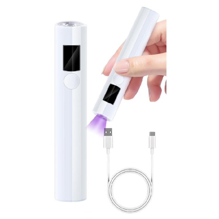 Handy Rechargeable LED Nails Lamp Offering Rapid Polish Setting In Portable Size