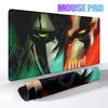 Japan Anime Figure Bleach Mouse Pad Large Desk Accessories Desk Pad Rubber Base Edge Mousepad Non-Slip Mousepad for Office