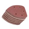 30Pcs Mouse Sander Sandpaper 5 Hole Backing Sand Sheets Abrasive Material for Wood Metal Plastic Applications