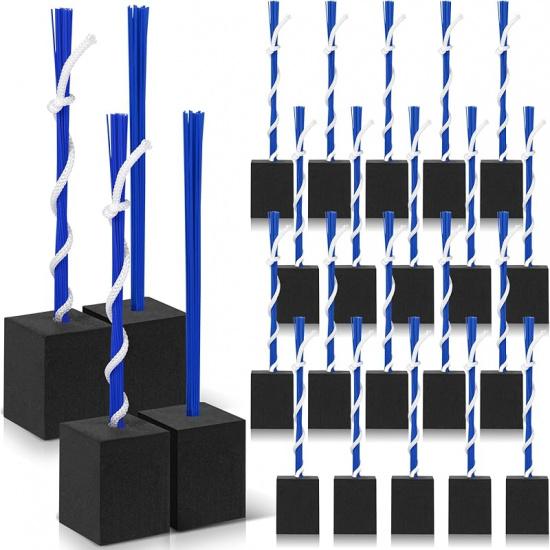 Shappy 24 шт. Базовый штекер, Базовые штекеры для бейсбола, Анкер с деревянной ручкой, Садовая лопата, Оборудование для обслуживания бейсбольного поля, для тренировок на бейсбольном поле 24