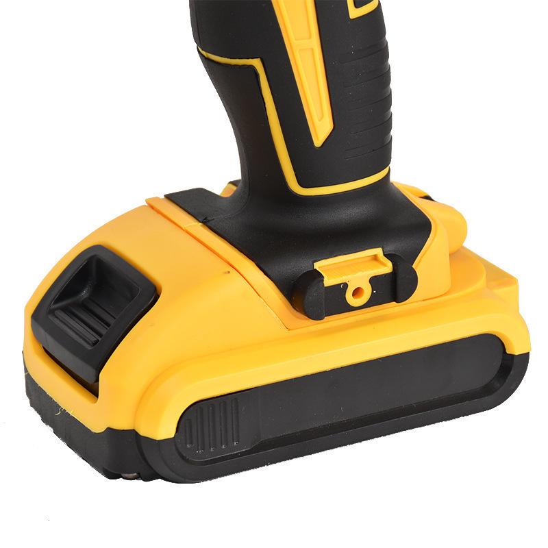 Electric Household Multi-Functional Lithium Battery Drill Set: Charging Handheld Screwdriver, Impact Drill, Pistol Grip Drill, and Impact Wrench.