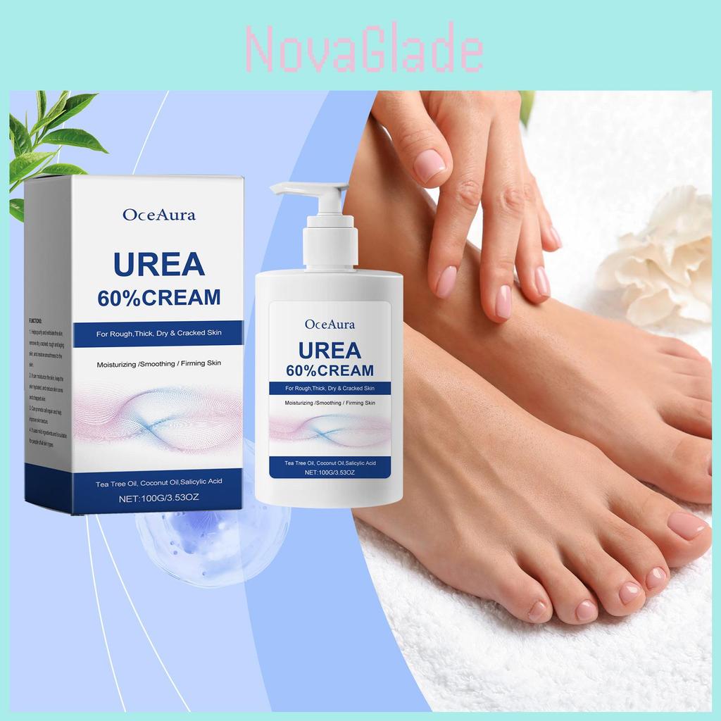 Nourishing Oceaura Urea Foot Cream For Dry Skin Hydration And Gentle Exfoliation